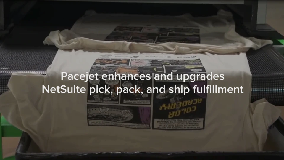 screenshot of 3G Pacejet Shipping